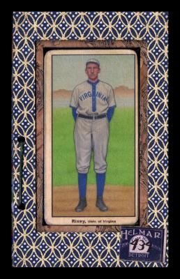 Picture, Helmar Brewing, T206-Helmar Card # 434, Eppa RIXEY (HOF), Striped uniform, University of Virginia